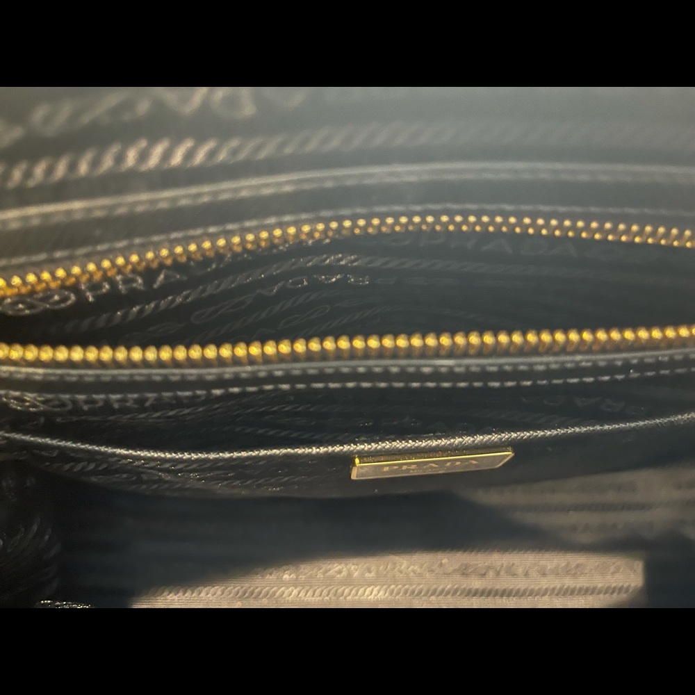 Prada Black Nylon and Leather Purse - Picture 4 of 16